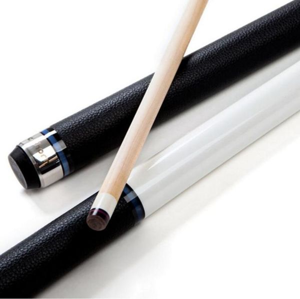 

billiard pool cues sticks 11.5mm tip with protector white /black color stick professional kit china 2021