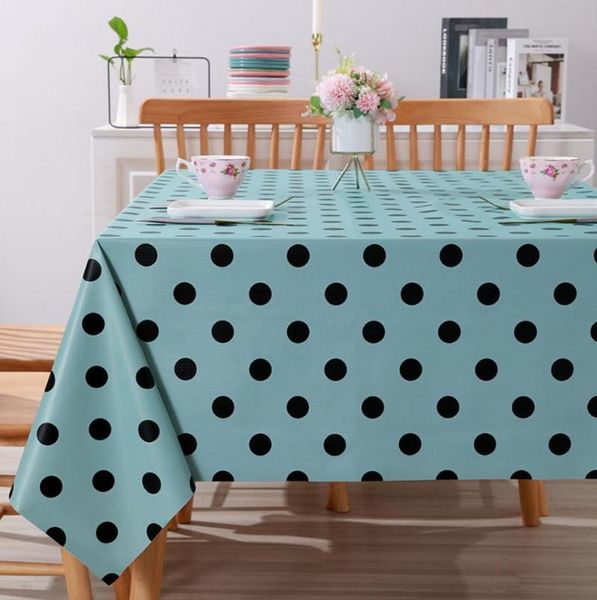 

table cloth pvc tablecloth waterproof oilproof geometric pattern for living room home decor easy wash rectangle e1129