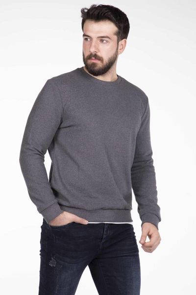 

men's vests markapia mens gray crew neck sweater, Black;white