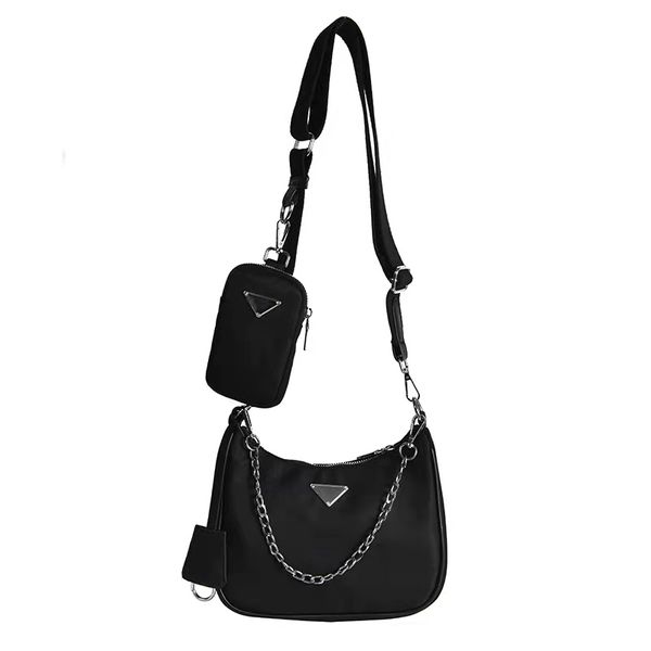 

cross body 2021 nylon shoulder bag brand wallet coin purse ladies luxury designer tramp mother and child two-piece handbag chain totes quick
