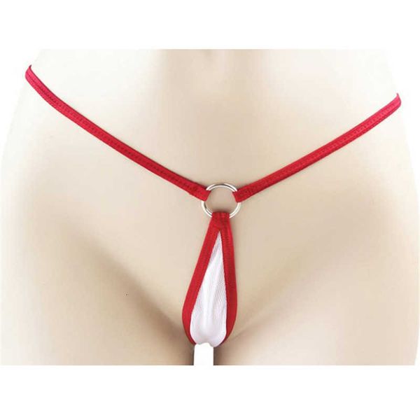 

women's panties lingerie femme underwear women ropa interior femenina tanga thong rimming ellipse transparent great ring string, Black;white