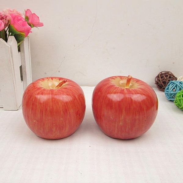 

candles home red apple shape fruit scented candle gift wedding decoration valentine's day christmas lamp sale