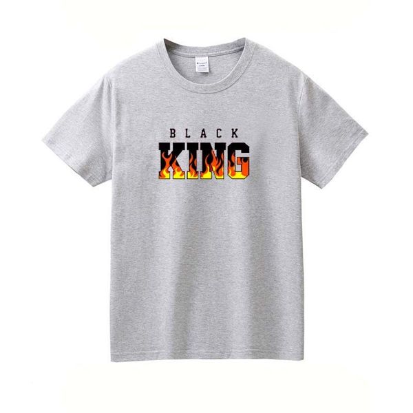

short half sleeve round neck t-shirt men's loose, White;black