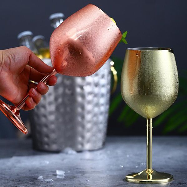 

mugs 500 ml stainless steel glass champagne cocktail juice drink creative metal wine bar restaurant