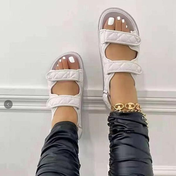 

sandals for women foreign trade large cross-border independent station beach, Black