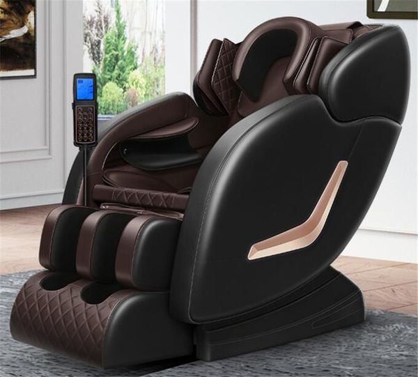 S1 Cadeira de massagem de luxo de alta qualidade máquina para casa e escritório portátil recliner shiatsu pé relaxar