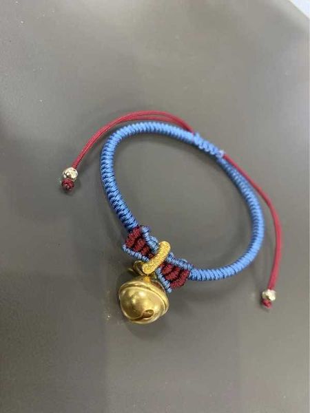 

princs at large gold bell bracelet, Golden;silver