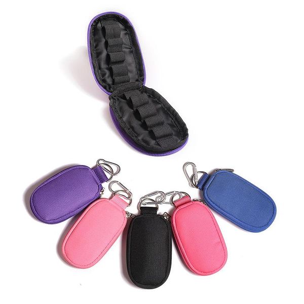 

storage bags 10 flessen etherische olie opbergtas draagtas draagbare reizen houder case 2ml pouch organizer rangement rits zak