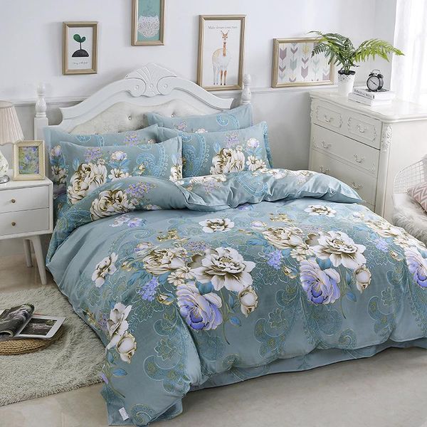 

bedding sets four-pieces cotton quilt cover student dormitory home living supplies