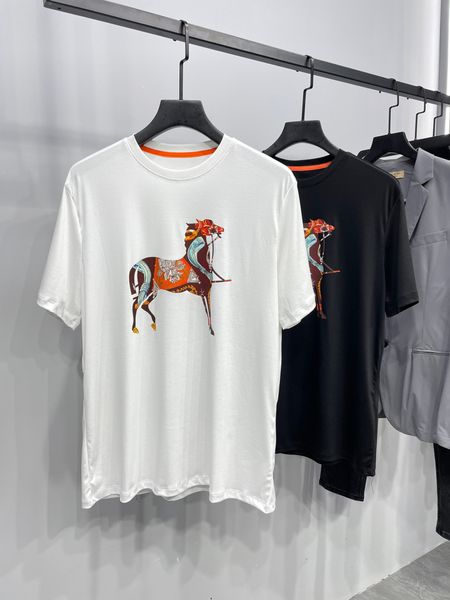 

2022 spring summer tee cotton t shirt men high qu ality fashion tshirt luxury famous brand t m-3xl, White;black