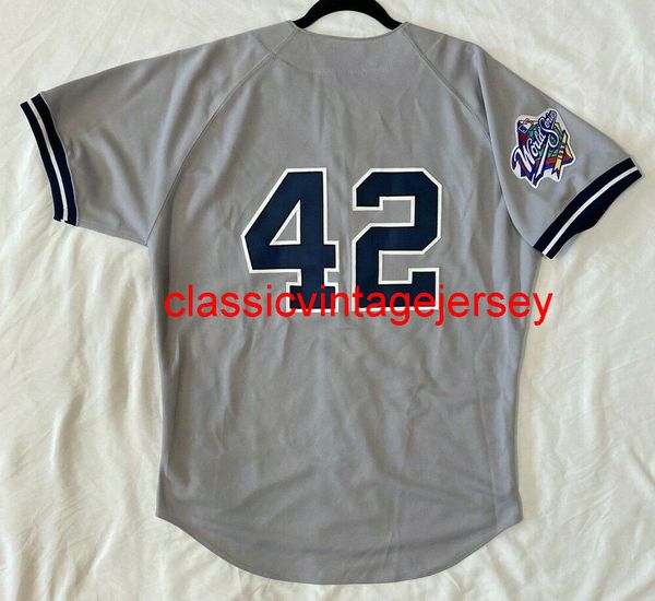 Erkek Kadın Çocuklar Mariano Rivera 1998 Jersey Nakış Yeni Beyzbol Formaları