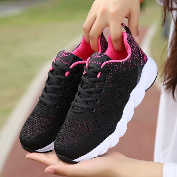 

womens sports running shoes breathable soft bottom casual ladies female students