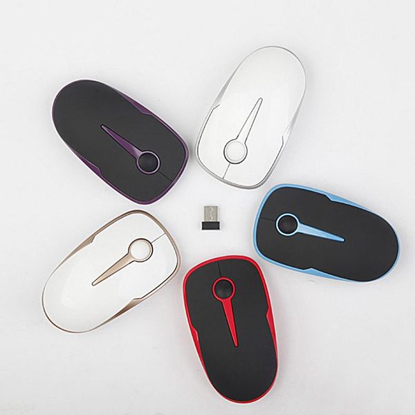 

creative big round wheel 2.4g wireless mouse ultra-thin for lapmice