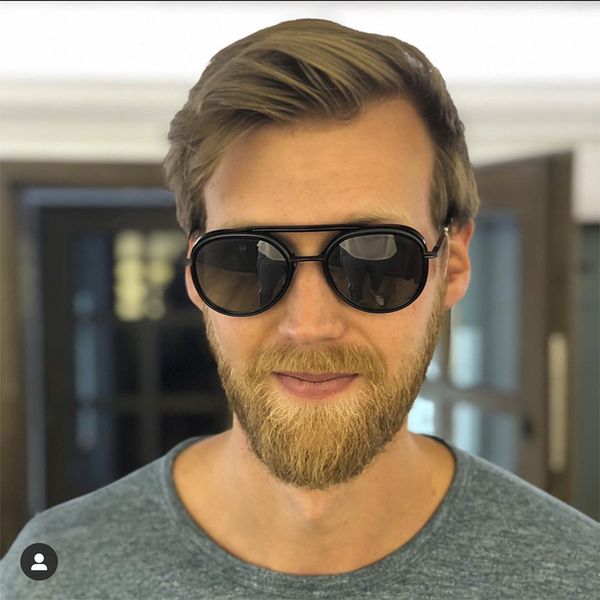 

kajila double beam round frame sunglasses men's spacecraft steampunk women's sunglasses, White;black