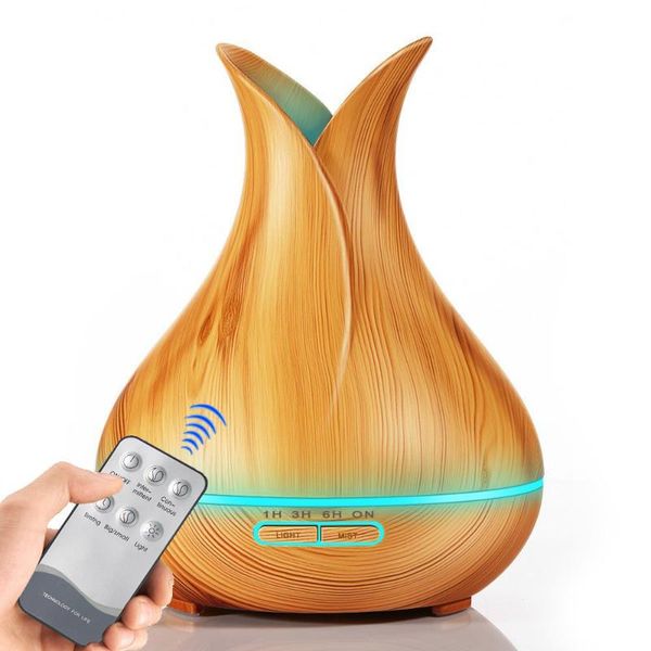 

household wood grain humidifier electric aroma air diffuser ultrasonic humidificador essential oil aromatherapy mist maker humidifiers