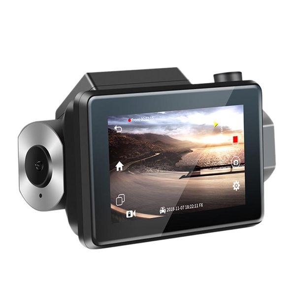 Камеры задних видов автомобилей Датчики парковки Camlive 3G Dash Camera 3.0 IPS Нажмите экран 512 МБ и ROM4GB Video Recorder GPS Logger WDR DVRS