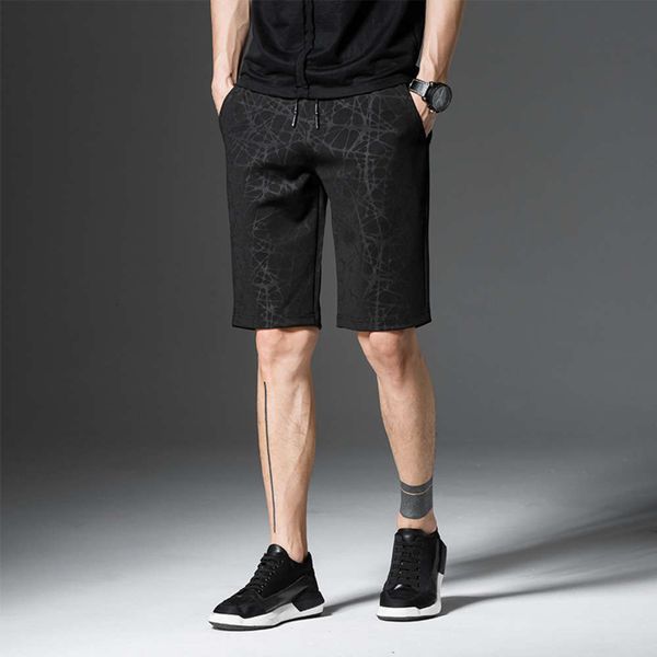 

summer camouflage capris men's casual pants shorts korean loose sports trend beach, White;black