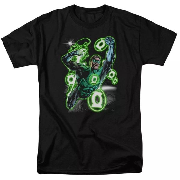 

green lantern earth sector t-shirt dc comics sizes s-3x new, White;black
