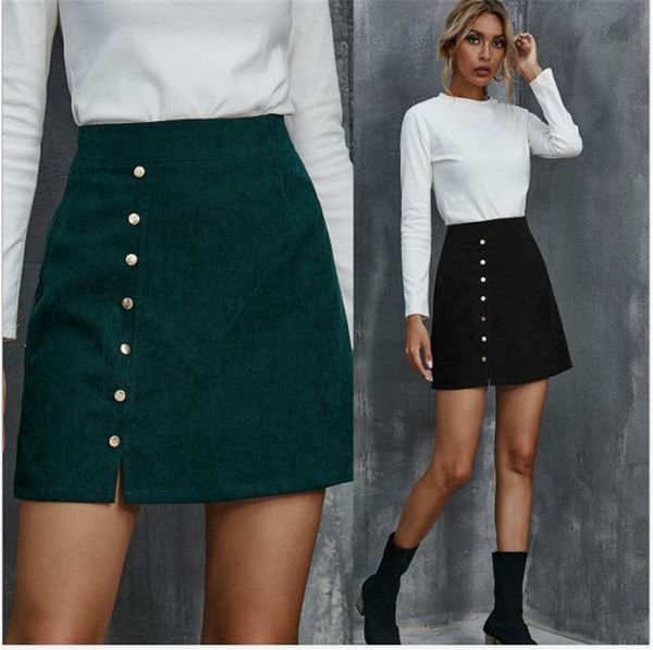 

tiny women's high wasit split hips ol'women's skirts, Black
