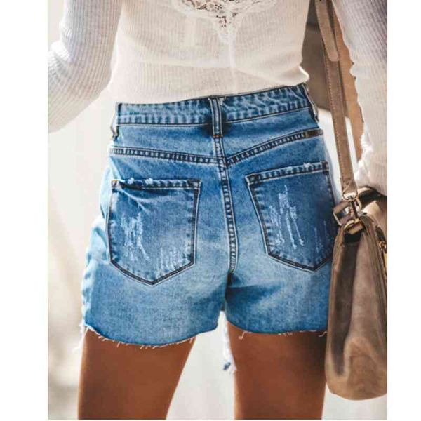 

fashion summer high waist jeans women hole tassel shorts femme push up ny slim denim, White;black