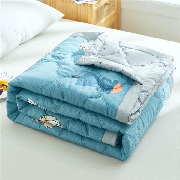 

comforters & sets summer quilt air-conditioning children cartoon cool washable