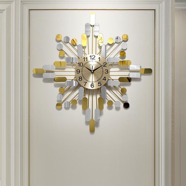 

wall clocks art nordic design clock luxury digital fashion silent movement creative zegar scienny home decoration 50wc