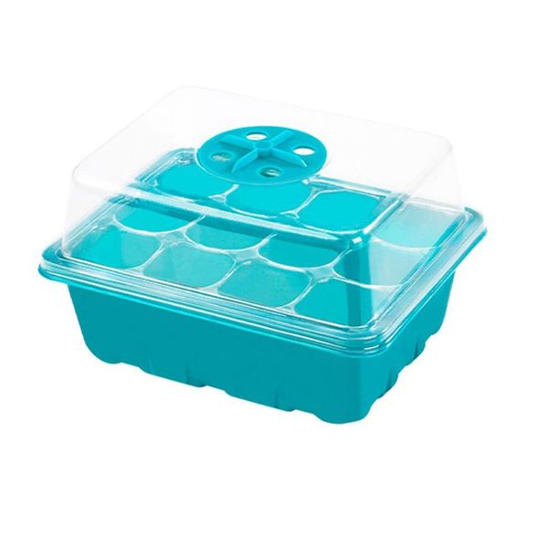 

plastic grow box propagation reusable tobacco transparent lid vegetables planters & pots
