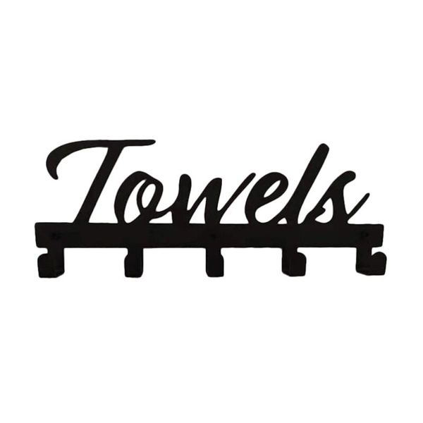 

hooks & rails 1pc towel hanger multi-functional kitchenware utensil wardrobe hook