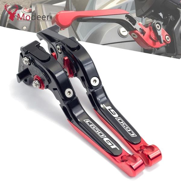 

motorcycle brakes clutch brake lever for scooters c650gt c650 gt 2011-2021 2021 cnc aluminum extendable adjustable foldable levers