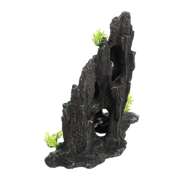 

decorations resin rockery aquarium decoration artificial mountain hill ornament