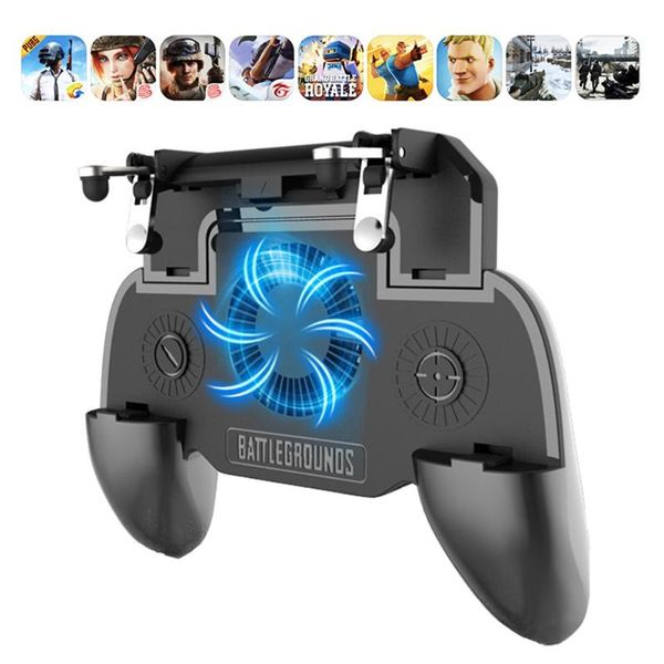 

game controllers & joysticks controller gamepad for pubg joypad mobile phone holder cooler joystick trigger l1r1 shooter firestick ga
