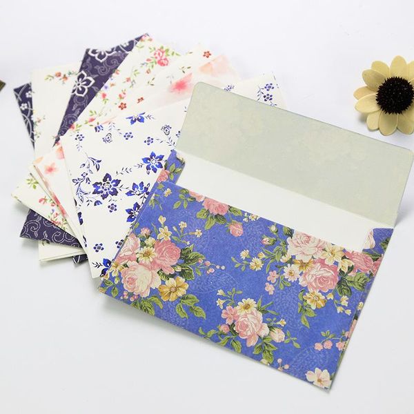 

gift wrap b5 original design 3pcs/set vintage floral envelopes chinese style exquisite 125mmx175mm