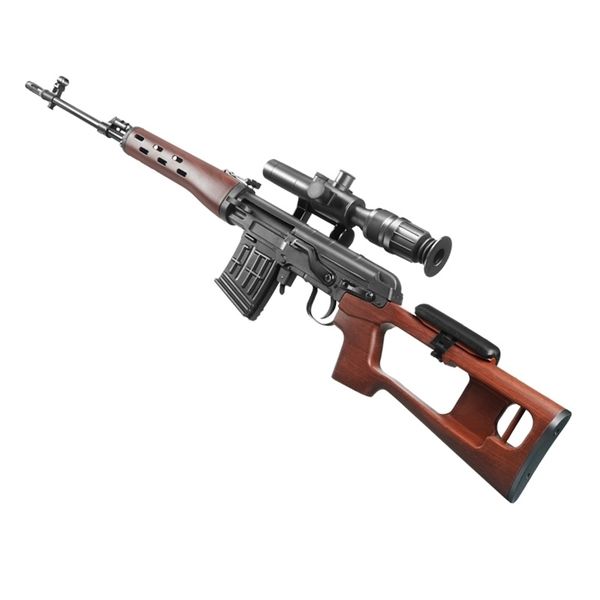 

2535jieying svd shell throwing bullet 85 sniper rifle soft egg military model prop boy toy gun