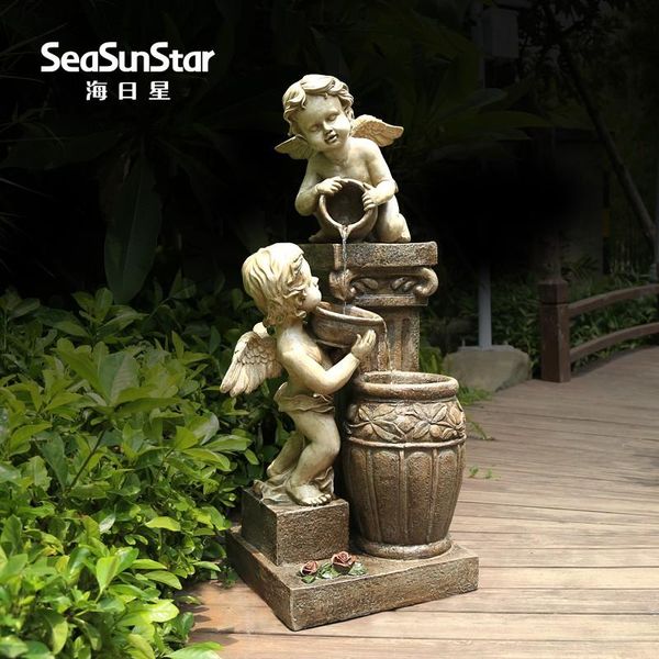 

furniture accessories european angel fountain landscape running water decoration gifts for men and women in the living room of classical ric