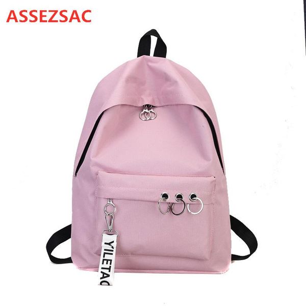 

backpack assezsac 2021 women canvas backpacks waterproof school travel bags for teenagers girls lappatchwork