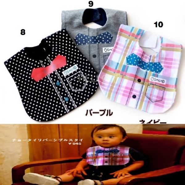 5 Stück Neugeborenen Lätzchen 3 Schichten Smoking Fliege Handtuch Baby dribbeln Bandana Mädchen Lätzchen Kinder Lätzchen Pinny Pinafore Jungen Spucktuch 210413