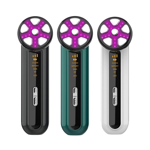

4-color led home use ems rf face care beauty machine device anti-aging