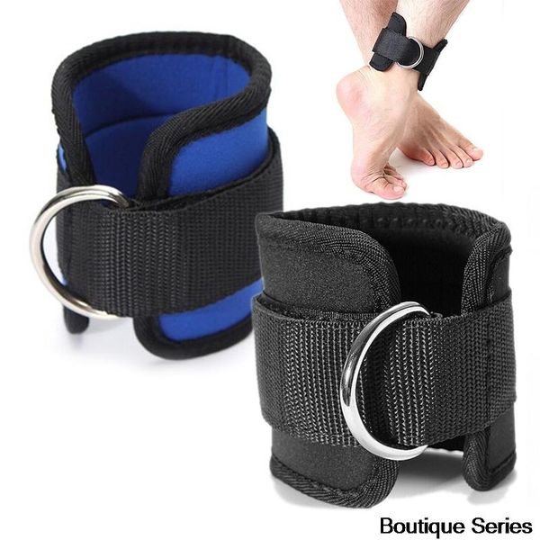 

accessories gym practical weightlifting multi-cable rope attachment ankle strap d-ring thigh pulley fitness equipment