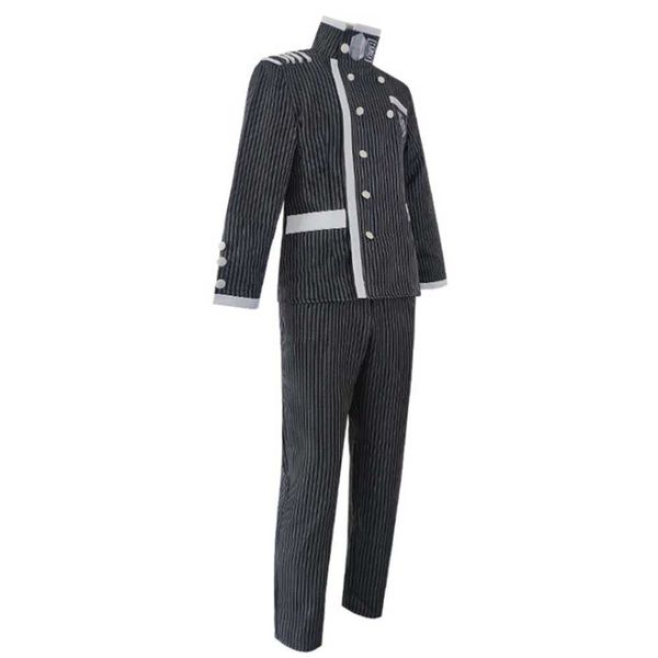 Anime Danganronpa Saihara Shuichi Detective Uniform Hat Costume Cosplay Set completo Y0913