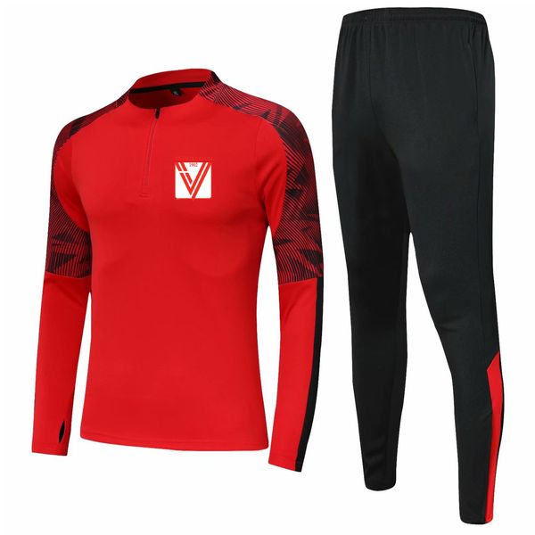 Vicenza Calcio Spa Çocuk Boyutu 4xs - 2xl Boş Zaman Takipleri Setler Erkek Açık Hava Spor Takımları Ev Kitleri Ceket Pantolon Pantolon Spor Giyim Takım