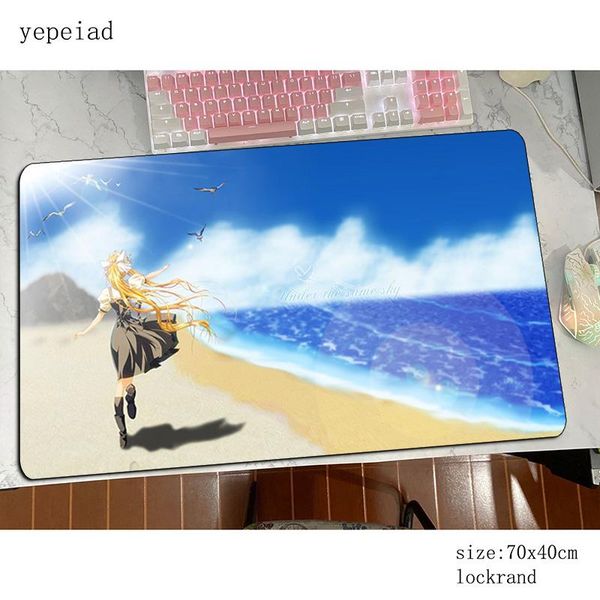 

mouse pads & wrist rests air mousepad customized gaming pad 700x400x4mm pc computer gamer accessories large mat gel lapdesk protector