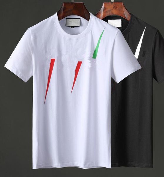 

luxury brand t shirts and polos 2021 mens shirt designer 3d letters printed stylist casual summer breathable clothing me, White;black