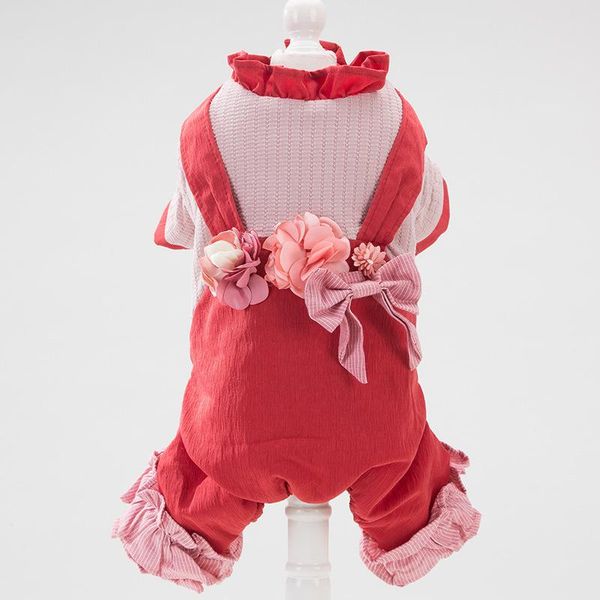 

dog apparel pet clothing small clothes winter puppy coat jacket warm jumpsuit overalls poodle bichon pomeranian outfit