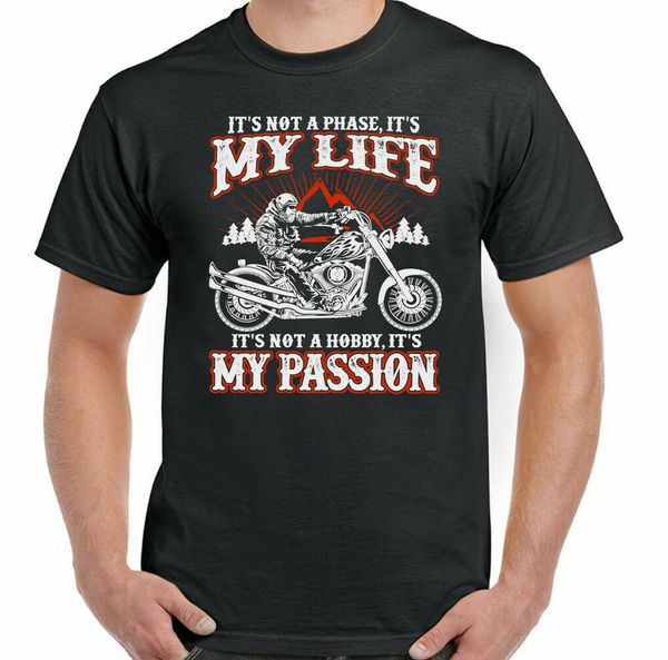 

It is not a Phase Mens Funny Biker T-Shirt Motorcycle Bike Indic, White;black