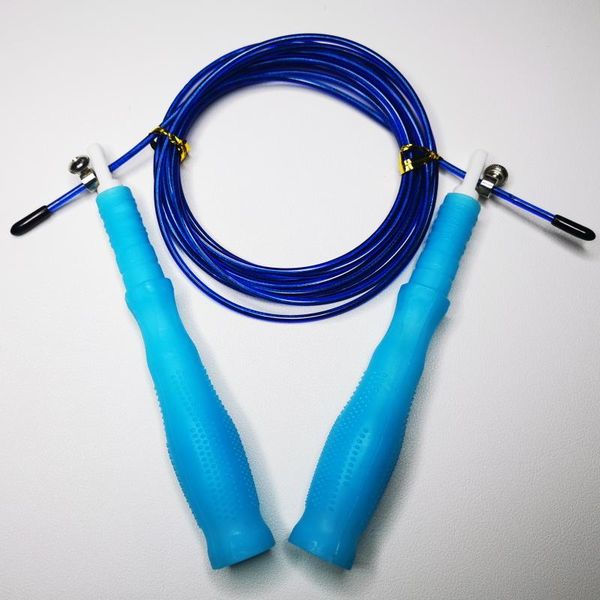 

jump ropes 2.5mm steel cord speed rope skipping skip with build in ball bearing