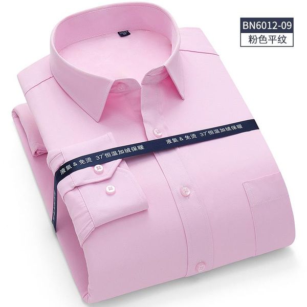 

men's casual shirts long sleeve shirt warm winter thicker commercial large-aged mens slim fit chemise homme ropa de hombre 2021, White;black