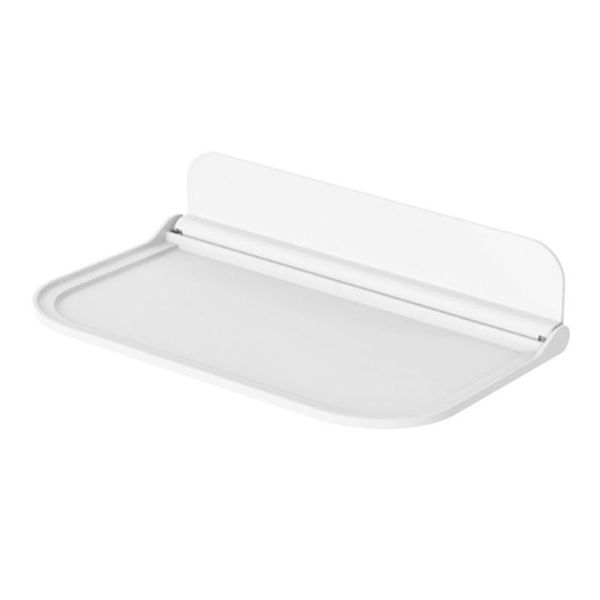 

hooks & rails 1pc wall-mounted storage rack restroom board sundries organizer