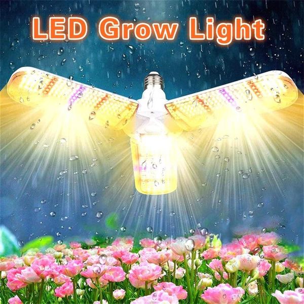 

30/40w led grow light bulb with 345/460 led's foldable sunlike full spectrum lights for indoor plants growing lamps