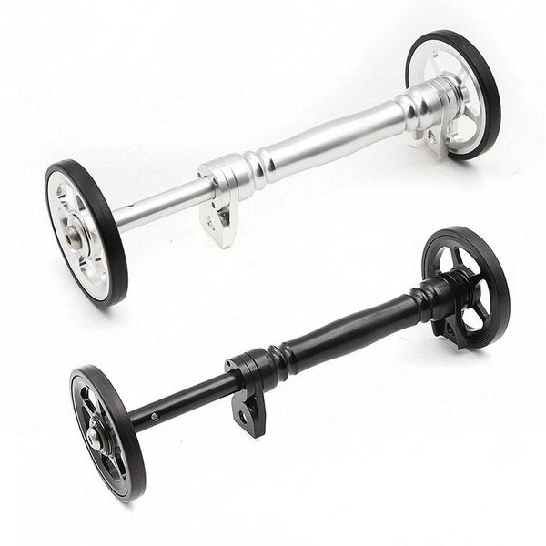 

folding bike easy wheel extension rod rear rack bar easywheel car & truck racks