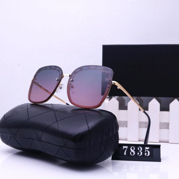 

2022 with box classic sunglasses for men women vintage brand designer mirror cat eye luxury sunglass protection design womens sun glasses uv, White;black